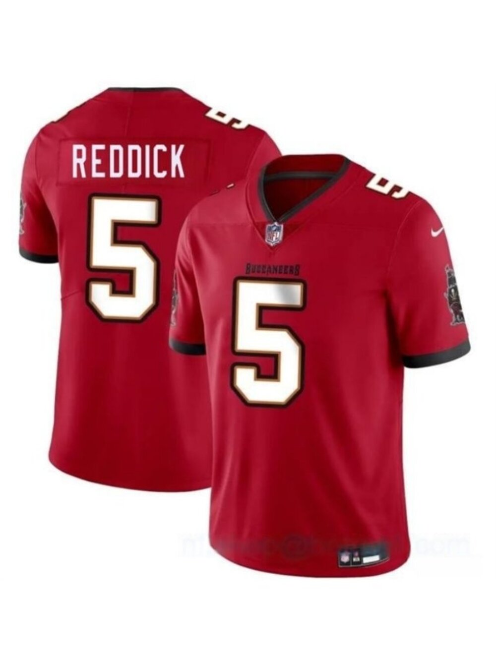 Adult Mens Haason Reddick Red Vapor Stitched Jersey